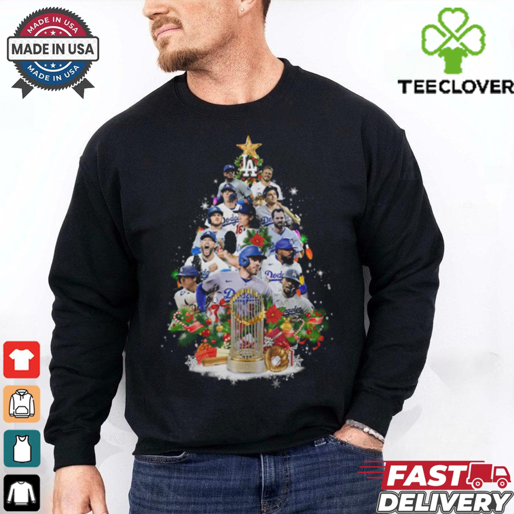 Christmas Tree Team Los Angeles Dodgers Baseball Shirt Christmas Tree Team Los Angeles Dodgers Baseball Shirt