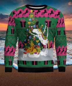 Christmas Tree Unicorn Ugly Christmas Sweater