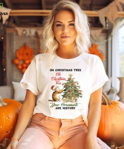 Christmas Tree Your Are History Shirt 1 Christmas Tree Your Are History Shirt