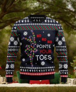 Christmas Ugly Sweater Ballet Pointe Your Toes Funny Gift For Men And Women