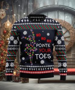 Christmas Ugly Sweater Ballet Pointe Your Toes Funny Gift For Men And Women
