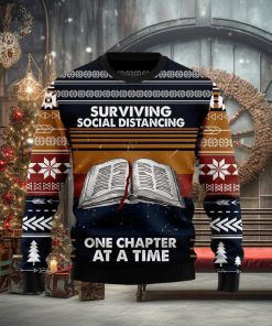 Christmas Ugly Sweater Book Retro Vintage Funny Sweater Gift For Men And Women