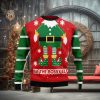 Funny Meowy Catmas Ugly Sweater For Christmas