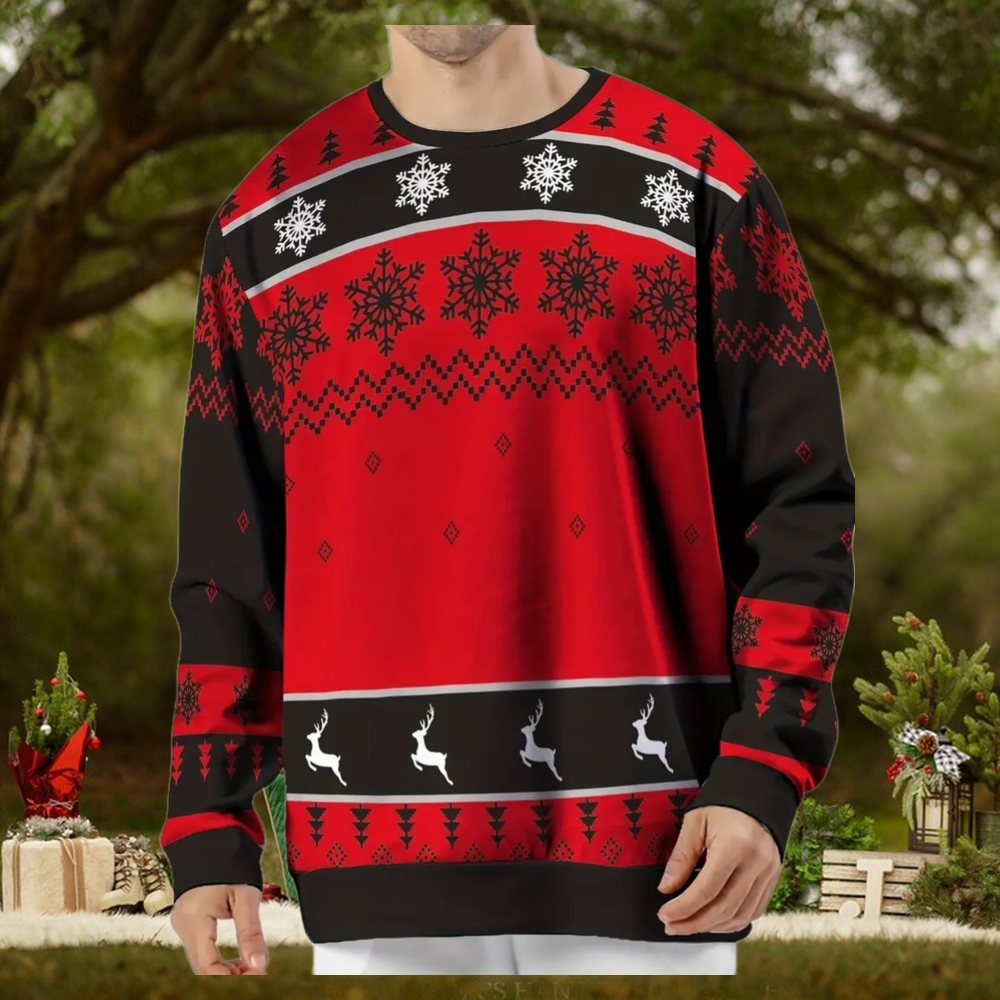 Christmas Ugly Sweater, Casual Crew Neck Knit Polyester Pullover, Regular Fit, with Festive Patterns, Christmas Ugly Sweater, Casual Crew Neck Knit Polyester Pullover, Regular Fit, with Festive Patterns,