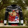 Wine Call Me Ugly Christmas Sweaters