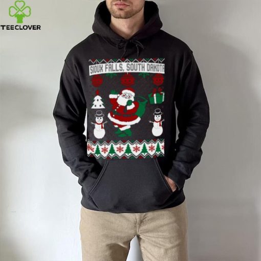 Christmas Ugly Sweater Sioux Falls South Dakota’ Men’s Ringer T Shirt