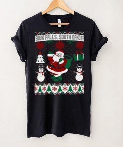 Christmas Ugly Sweater Sioux Falls South Dakota' Men's Ringer T Shirt