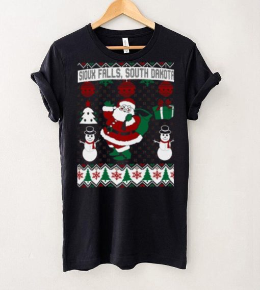 Christmas Ugly Sweater Sioux Falls South Dakota’ Men’s Ringer T Shirt