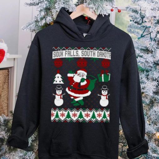 Christmas Ugly Sweater Sioux Falls South Dakota’ Men’s Ringer T Shirt