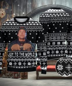 Christmas Vacation Joy To The World Christmas National Lampoon’s 3D All Over Printed Ugly Christmas Sweater
