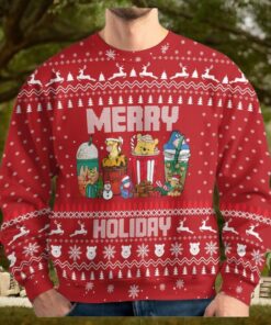 Christmas Winnie The Pooh Ugly Sweater, Piglet Tigger Eeyore Christmas Shirt, Disneyland Xmas Sweatshirt, Family Sweater, Disney Gift