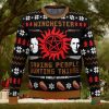 Naughty List Club Pop Culture Cute Ugly Christmas Sweater Christmas Gift For Family