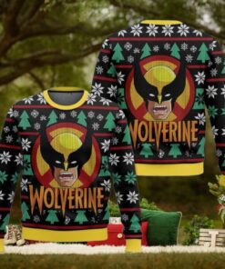 Christmas Wolverine Ugly Sweater, Deadpool 3 Movie Christmas Sweater