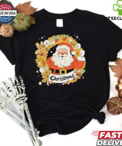 Christmas Wreath Fashion Print shirt