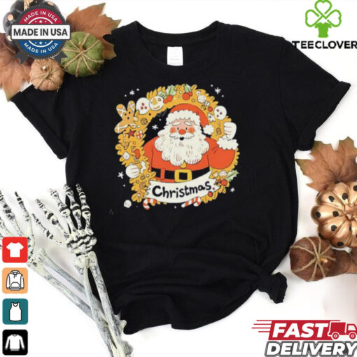 Christmas Wreath Fashion Print shirt