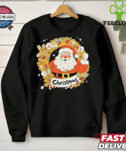 Christmas Wreath Fashion Print shirt