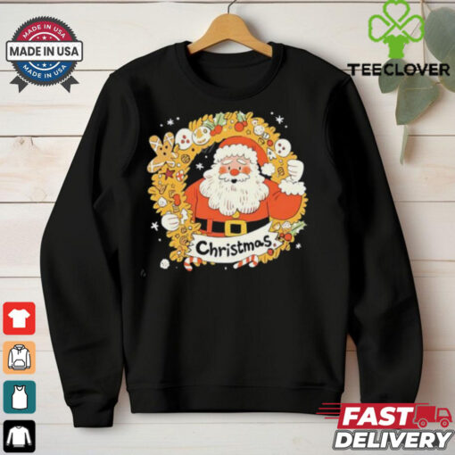 Christmas Wreath Fashion Print shirt