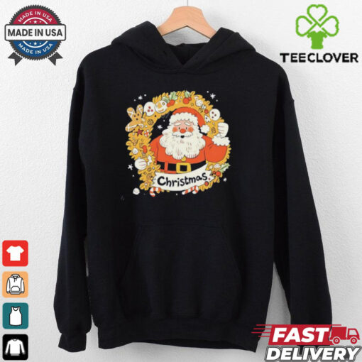 Christmas Wreath Fashion Print shirt