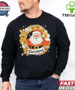 Christmas Wreath Fashion Print shirt