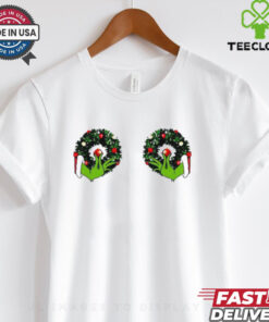 Christmas Wreath grinch shirt
