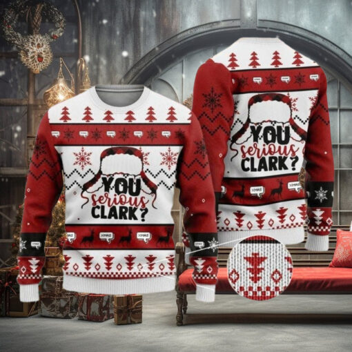Christmas You Serious Clark Ugly Sweater, Clark Griswold Family Shirt, Holiday Outfit, Xmas Movie Sweater, Christmas Vacation Gift