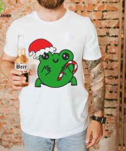 Christmas frog shirt
