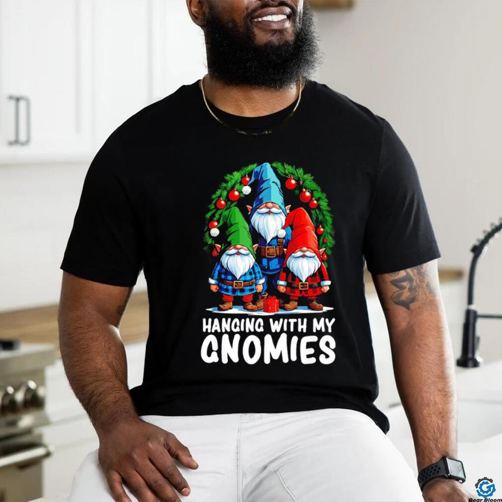 Christmas hanging with my Gnomies Merry Christmas 2023 shirt Christmas hanging with my Gnomies Merry Christmas 2023 shirt