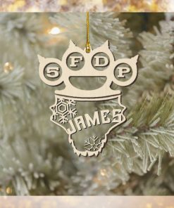 Christmas is coming! wooden ornament