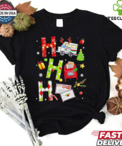 Christmas mailman ho ho ho holiday shirt