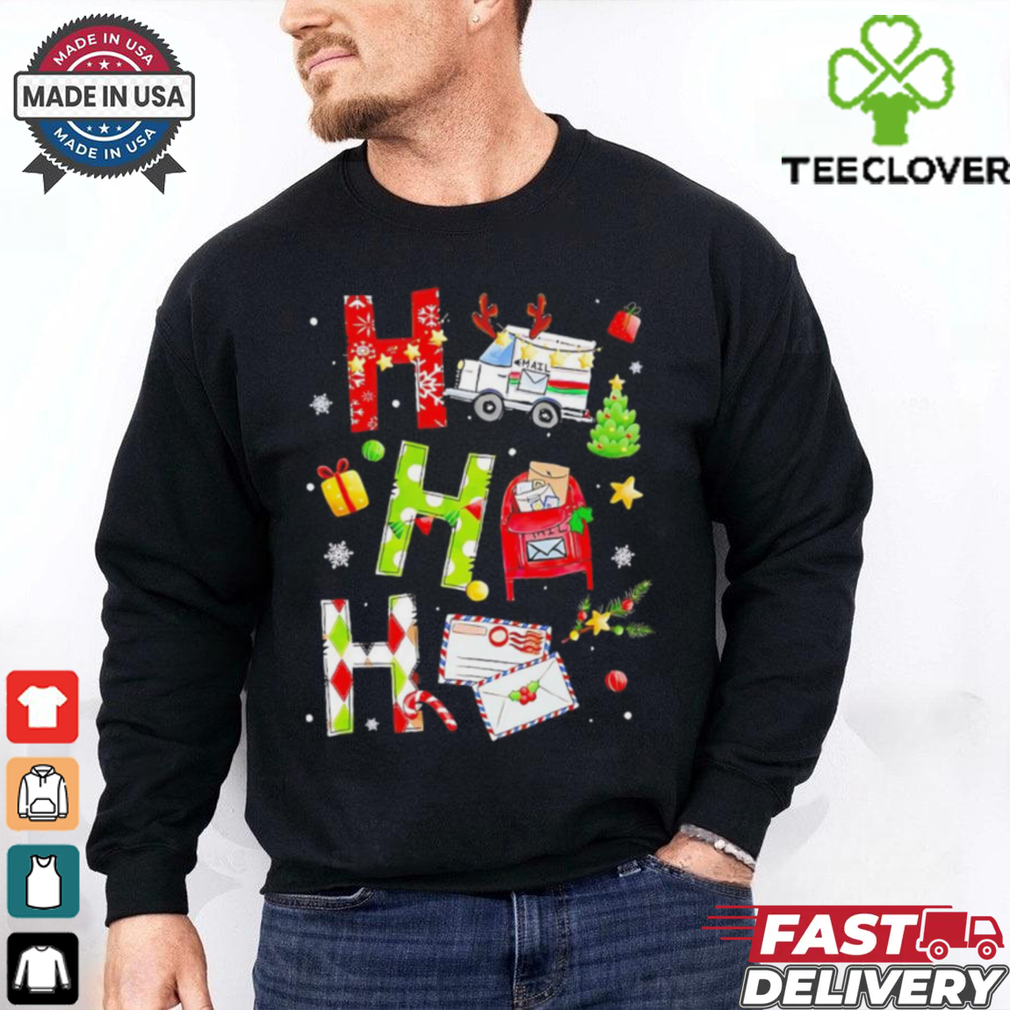Christmas mailman ho ho ho holiday shirt Christmas mailman ho ho ho holiday shirt