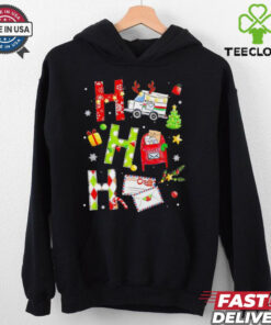 Christmas mailman ho ho ho holiday shirt