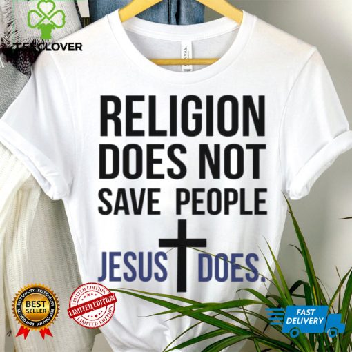 Christmas tee hoodie, sweater, longsleeve, shirt v-neck, t-shirts Religion does not save people Jesus does men's t hoodie, sweater, longsleeve, shirt v-neck, t-shirt