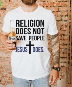 Christmas tee hoodie, sweater, longsleeve, shirt v-neck, t-shirts Religion does not save people Jesus does men's t hoodie, sweater, longsleeve, shirt v-neck, t-shirt