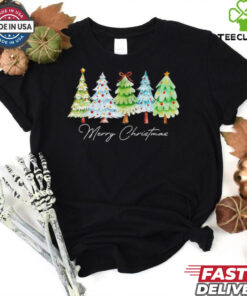 Christmas tree Merry Christmas shirt