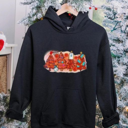 Christmas tree X Basketball Christmas T Shirt