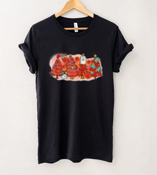 Christmas tree X Basketball Christmas T Shirt