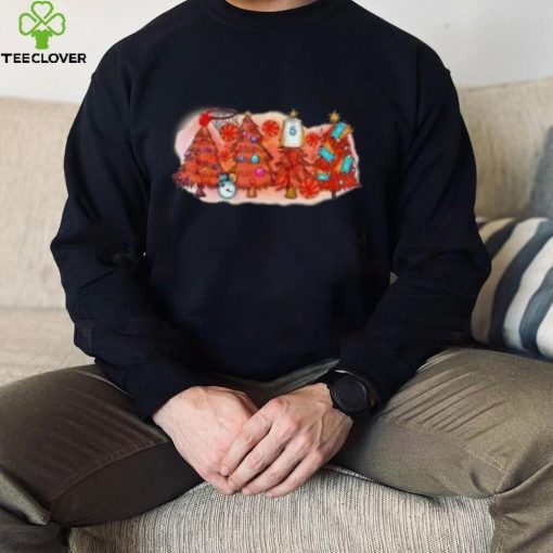 Christmas tree X Basketball Christmas T Shirt
