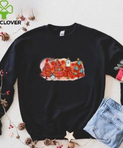 Christmas tree X Basketball Christmas T Shirt