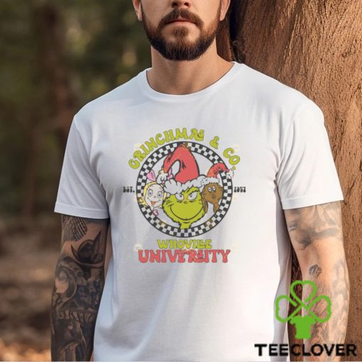 Christmast Grinch EST 1957 Whovile university Shirt