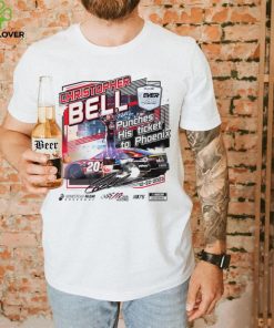 Christopher Bell 2023 4EVER 400 Presented Punches his ticket to Phoenix hoodie, sweater, longsleeve, shirt v-neck, t-shirt