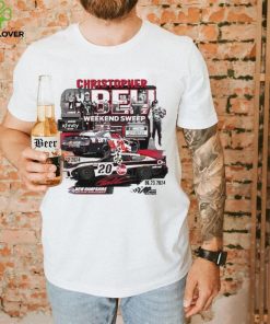 Christopher Bell 2024 Checkered Flag Sports Heather Charcoal 301 Race Shirt