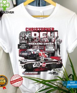 Christopher Bell 2024 Checkered Flag Sports Heather Charcoal 301 Race Shirt