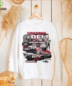 Christopher Bell 2024 Checkered Flag Sports Heather Charcoal 301 Race Shirt