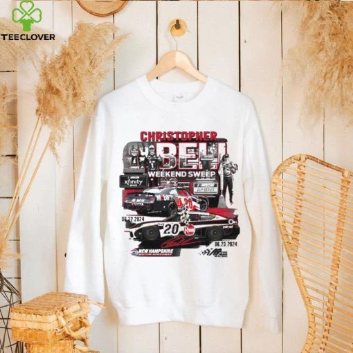 Christopher Bell 2024 Checkered Flag Sports Heather Charcoal 301 Race Shirt