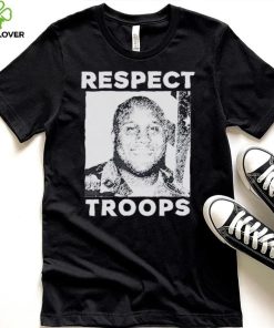Christopher Dorner Respect Troops shirt