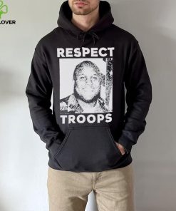 Christopher Dorner Respect Troops shirt