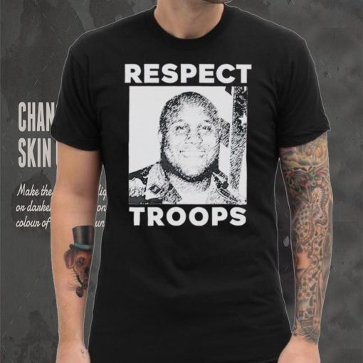 Christopher Dorner Respect Troops shirt
