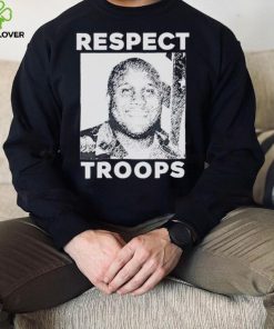 Christopher Dorner Respect Troops shirt