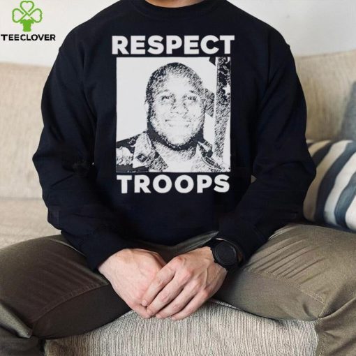 Christopher Dorner Respect Troops shirt