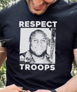 Christopher Dorner Respect Troops shirt
